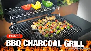 Mobile Grill Master: Large Cooking Area, Perfect for Your Patio