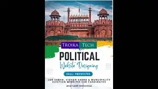 Top Politician Website Designing Company in Mumbai | Election Campaign Websites by Troika Tech