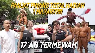 CUMA DI RANS!! PANJAT PINANG HADIAHNYA MOBIL MEWAH!! RAFFI NAGITA SEMANGATIN YANG PANJAT PINANG!!