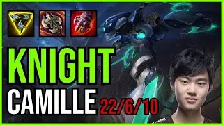 KNIGHT - CAMILLE vs. TALON Mid | KR MASTER | PATCH 11.1 | QUADRAKILL