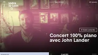 Emily - John Lander - Live at l'op&eacute;ra de Lyon 2023