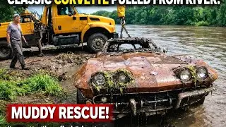 Abandoned Classic Car Pulled From River After 40 Years | Full Restoration Begins