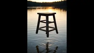 Floating Stool -Lawn