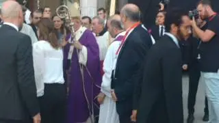 Despedida funeral Carmen Hernández. Camino neocatecumenal