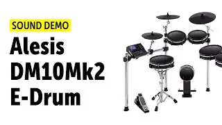 Alesis DM10Mk2 E-Drum Sound Demo 8 (no talking)