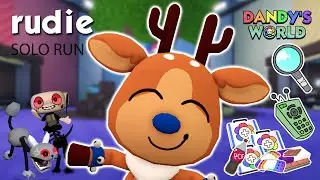 The Luckiest Run Ever? Is that so? | Rudie Solo Run #dandysworld #roblox