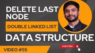 Delete Last Node in DLL Step-by-Step | C Data Structures