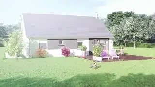 Visite virtuelle d'une maison Phénix de plain pied avec 3 chambres