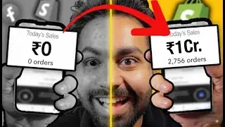 0 ➜ 1Cr  Indian DROPSHIPPING Challenge As a BEGINNER
