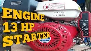 ENGINE 13 HP BENSIN STARTER tenaga mantul