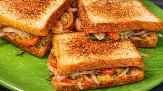 5 Minute Mein Super Tasty Sandwich Banaye Ghar per | Easy Sandwich Recipe