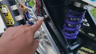 Satria Fu Fi review underbon UB racing ngrt r4 | footstep underbone | Belang 150 Raider F150 injeksi