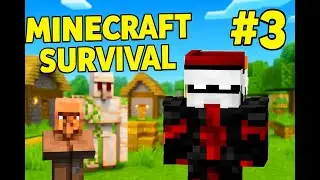 I Found A village in Minecraft Survival 😍|#3