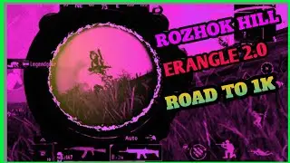 Rozhok hill🔥|| Erangle 2.0 pubg mobile gameplay 🔥|| road to 1k 🔥|| predator ankit 🔥