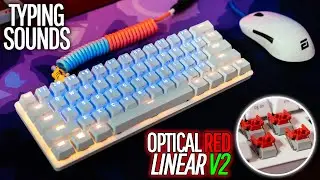 Razer HUNTSMAN MINI Typing Test!(V2 Linear Switches)