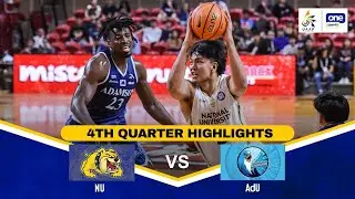 NU vs. AdU | 4TH QUARTER HIGHLIGHTS | UAAP SEASON 88 MEN&rsquo;S BASKETBALL ROUND 2 | NOV. 8, 2025