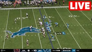 NFL LIVE🔴 Bears vs. Lions | Week 13 NFL Full Game - 28th November 2024 Madden NFL 25