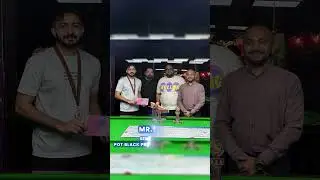 Pot Black Pro Snooker Tournament Prize Ceremony