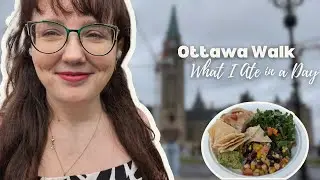 Spend A Day With Me Vegan Vlog in Ottawa | Office Walk, Potluck & What I Ate