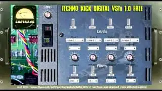 Techno Kick Digital  VSTi Free 1.0 by Softrave audio demo