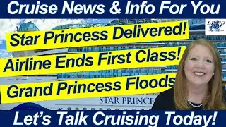 НОВОСТИ КРУИЗА! Star Princess доставлен! Grand Princess затоплен, первый класс закрыт, Италия заб...