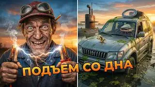 Toyota Prado со дна реки 😱