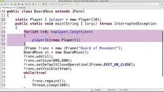 JFrame with arrays of objects part 3