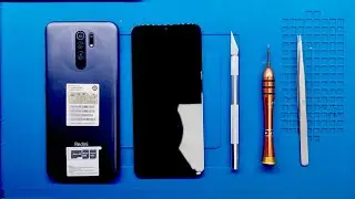 طريقة تغيير الشاشة  لهاتف REDMI 9