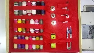 Thread organizer l diy sewing kit box l sewing kit organizer