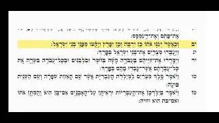קריאת פרשת שמות תשפו עליית ראשון