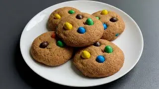 Diese M&M Cookies MUSST du probieren! Einfaches Rezept & mega Ergebnis