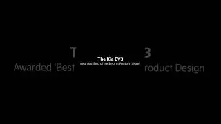 The Kia EV3 | 2025 Red Dot Best of the Best