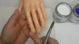 Modifying a Practice Hand for acrylic