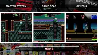 Sega Genesis vs Master System vs Game Gear | Alien 3