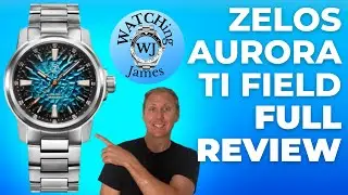 People say Zelos is the Best Microbrand - Zelos Aurora Ti Field 42mm Teal - Full Review