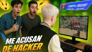 MIS AMIGOS ME VEN JUGAR FREE FIRE Y ME ACUSAN DE HACKER😱☠️