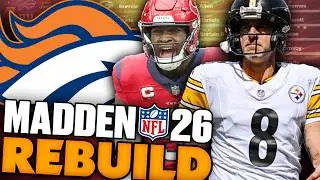 Fantasy Draft Rebuild But The CPU Drafts My Team With The Last Pick Every Round! Madden 26 Franchise
