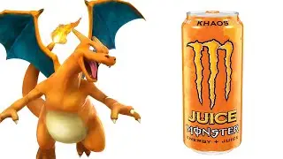 Персонажи Pok&eacute;mon и их любимые напитки, приложения и многое другое! | Чаризард, Суикун, Генгар, П...