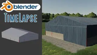 Shed Time-lapse for FS19 - Blender