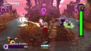 Skylanders Trap Team Comic#4 Evolved Eye Scream & Eye Five Gameplay