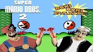 Guru Larry's Retro Corner - Super Mario Bros 2 / Yume Kōjō:Doki Doki Panic! (NES / FDS)