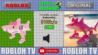 NEW COMPARISON: Roblox Steal a Brainrot vs Original + Voice