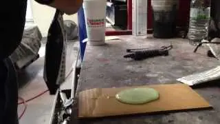 Glazing Fenders - Making Powder Sugar Cookies - Frame Rust - Snow in Dallas