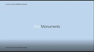 Anti Monuments. Jacob Van Rijs presenta la XXV edici&oacute;n de arquia/becas 2024.