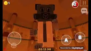Super Bear Adventure de bosu tamamladım