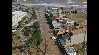 Gouves, Crete Floods 11/11/2020 [Drone View]
