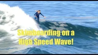 Professional Skimboarder HIGH SPEED Sider connection wedge - Austin Keen o