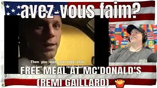 FREE MEAL AT MC'DONALD'S (REMI GAILLARD) 🍟 - REACTION