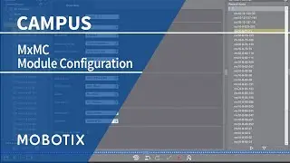 Tutoriel: MOBOTIX MxManagementCenter - Module Configuration &ndash; FR