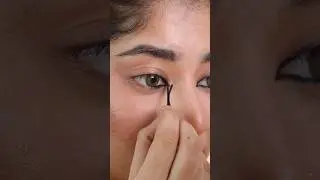 Used Bobby Pin for inner corner eyes #hack